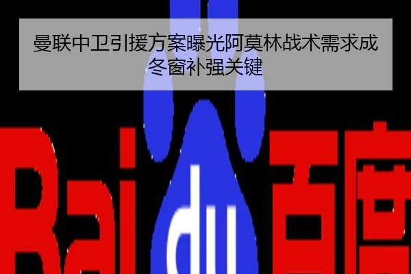 曼联中卫引援方案曝光阿莫林战术需求成冬窗补强关键